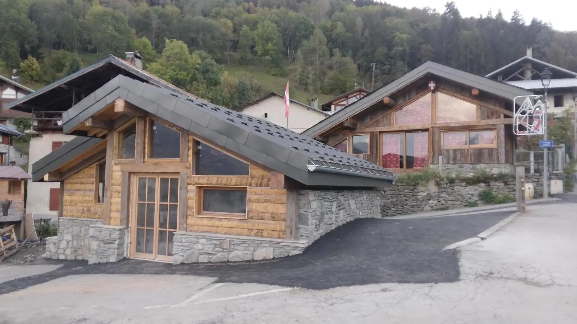 Chalet Balneo Billard La Plagne Savoie Vue Top